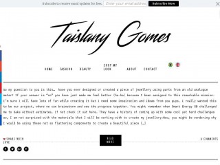 taislany.com screenshot 