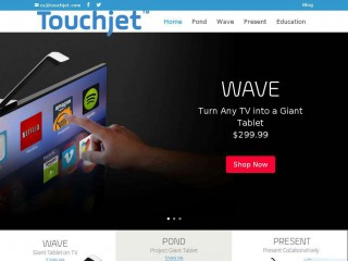 touchjet.com screenshot 