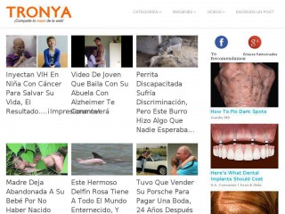 tronya.com screenshot 