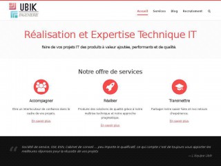 ubik-ingenierie.com screenshot 