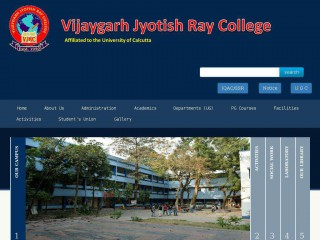 vijaygarhjrcollege.com screenshot 