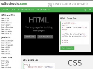 w3schools.com screenshot 