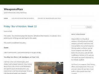 weaponsman.com screenshot 