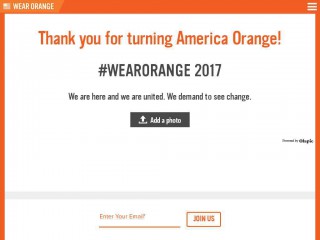 wearorange.org screenshot 