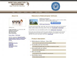 webtoolmaster.com screenshot 