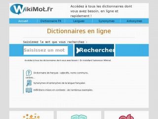 wikimot.fr screenshot 