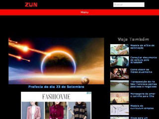 zun.com.br screenshot 